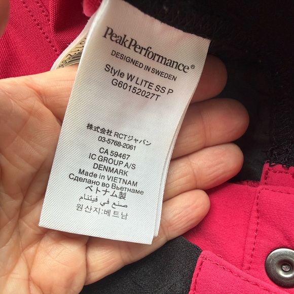 Peak Performance W Lite Softshell Outdoor Pants – Women’s S – Raspberry Pink - Picture 5 of 6